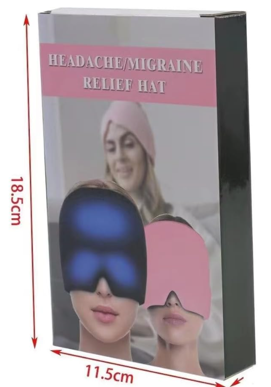 NUEVA GORRA DE GEL FRÍO PARA ALIVIAR MIGRAÑA