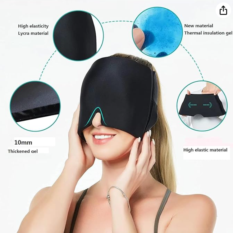 NUEVA GORRA DE GEL FRÍO PARA ALIVIAR MIGRAÑA