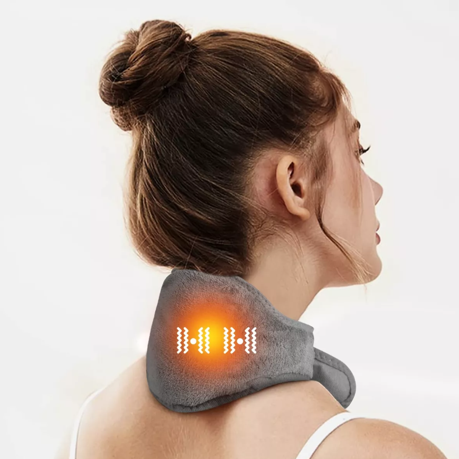 ALMOHADILLA TÉRMICA VIBRATORIA PARA CUELLO